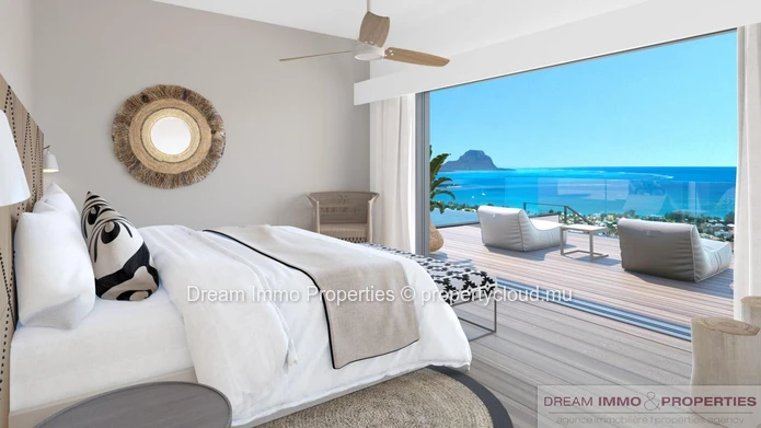 Luxury New Villa With Panoramic Sea Views In Black River – Mauritius