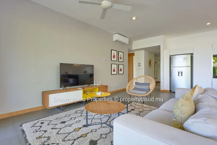 Élégant Appartement 3 Chambres Meublé Avec Accès Hotel À Grand Gaube - Ile Maurice