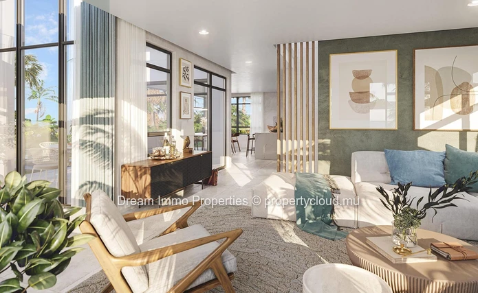 Villas De Standing Avec Piscine Privée Proche Mer & Golf A Flic En Flac – Ile Maurice