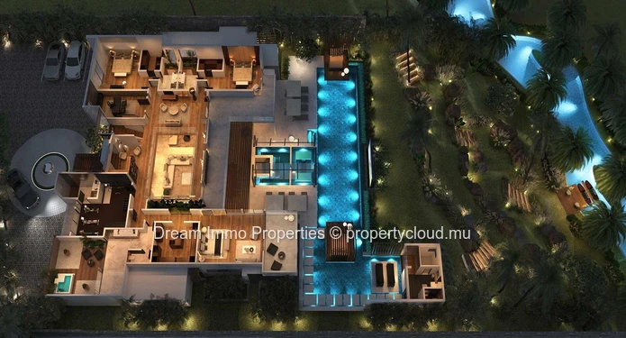 Exceptional & Prestigious Sea View Villas At 50 M From The Sea In The North Of Mauritius
