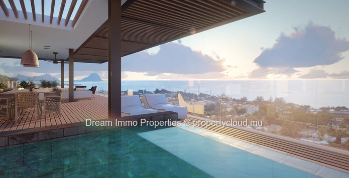 Luxury New Villa With Panoramic Sea Views In Black River – Mauritius
