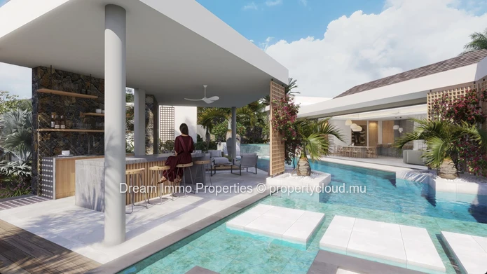 Luxury 4-Bedroom Villa With Partial Sea View & Golf Lifestyle – Bel Ombre, Mauritius