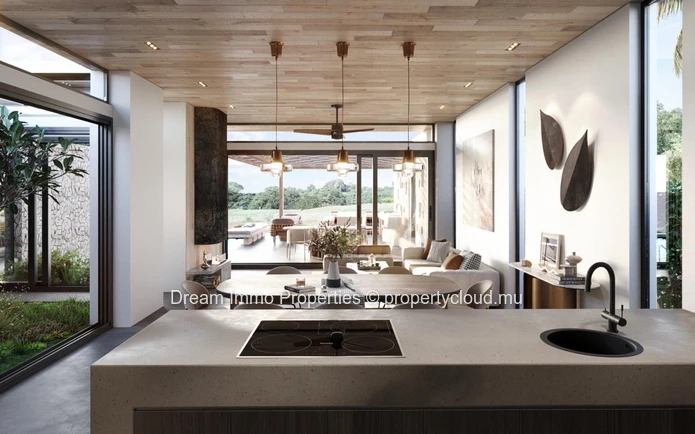Villa 3 Ch De Plein Pied Sur Le Golf Dans Une Sublime Residence Avec Acces Hotel - Ile Maurice