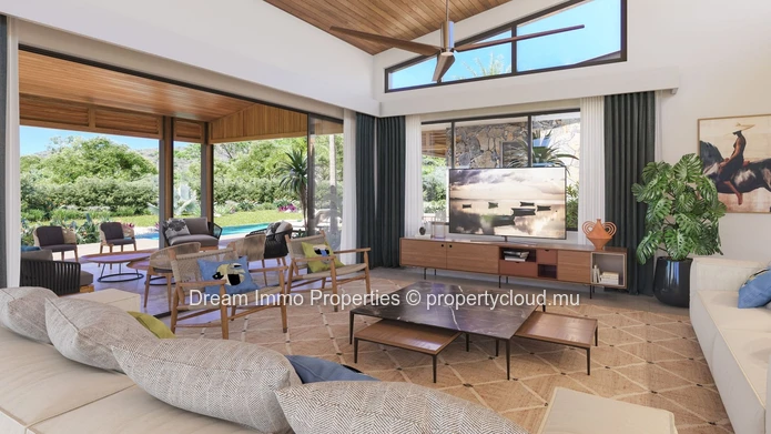 Unique 6-Bedroom Villas In A Resort With Stunning Mountain Views In Tamarin – Mauritius