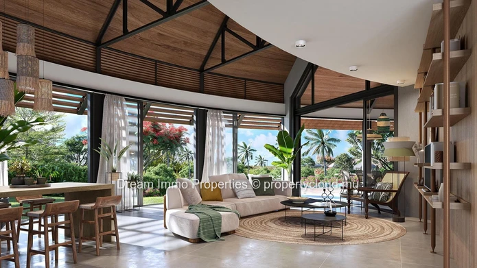 Prestigious Villas With Golf, Beach & Hotel Access - Beau Champ - Ile Maurice