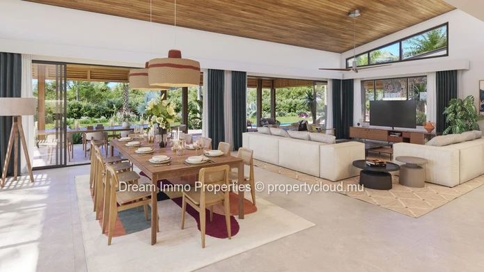 Unique 6-Bedroom Villas In A Resort With Stunning Mountain Views In Tamarin – Mauritius