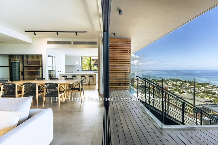 Unique! New Villa With 270° Sea & Morne Views On The Hills Of Black River – Mauritius