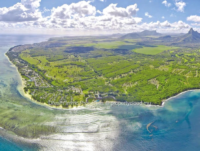 Sea & Mountain View Residential Land In Flic En Flac – Mauritius