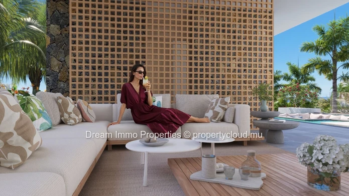 Luxury 4-Bedroom Villa With Partial Sea View & Golf Lifestyle – Bel Ombre, Mauritius
