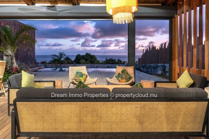 Sublime Sea View! Exclusive 3 Bedroom Villas 300M From Lagoon In Baie Du Cap - Mauritius