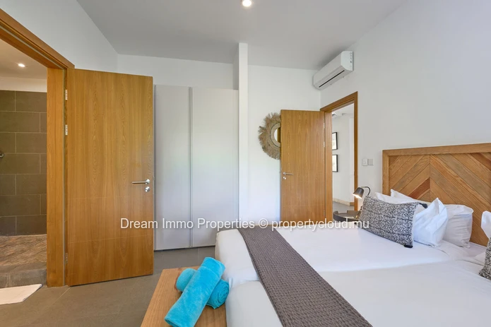 Élégant Appartement 3 Chambres Meublé Avec Accès Hotel À Grand Gaube - Ile Maurice