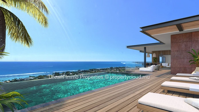 Luxury New Villa With Panoramic Sea Views In Black River – Mauritius