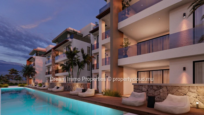 Last Unit! Beautiful Sea View Penthouse Close To The Beach In Trou Aux Biches – Mauritius
