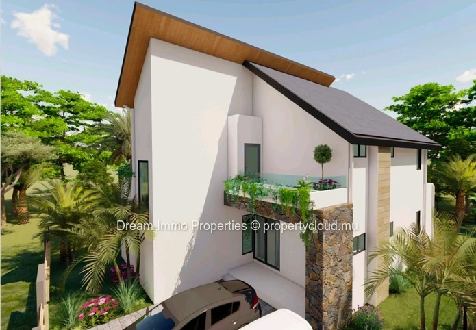 Sublime 3-Bedroom Sea View Villa In The Heart Of Flic En Flac Smart City - Mauritius