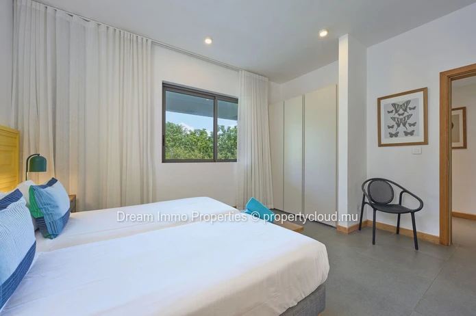 Élégant Appartement 3 Chambres Meublé Avec Accès Hotel À Grand Gaube - Ile Maurice