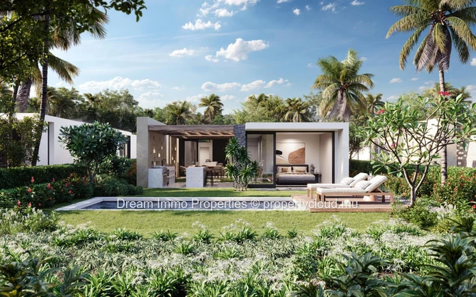 Villa 3 Ch De Plein Pied Sur Le Golf Dans Une Sublime Residence Avec Acces Hotel - Ile Maurice