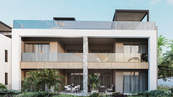 Superbe Residence Offrant Des Unites Vue Mer Avec Acces A La Plage De Tamarin - Ile Maurice