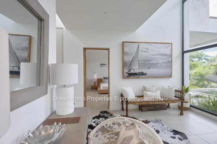 Villa With Mountain Views & Surrounding Nature, A Stone's Throw From The Tamarina Golf Course - Mauritius