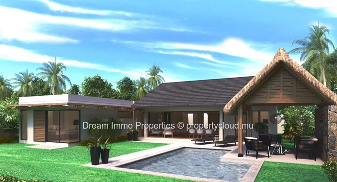 Superb 3 Bedroom Villa With Private Swimming Pool 50 Meters From The Sea - Mauritius