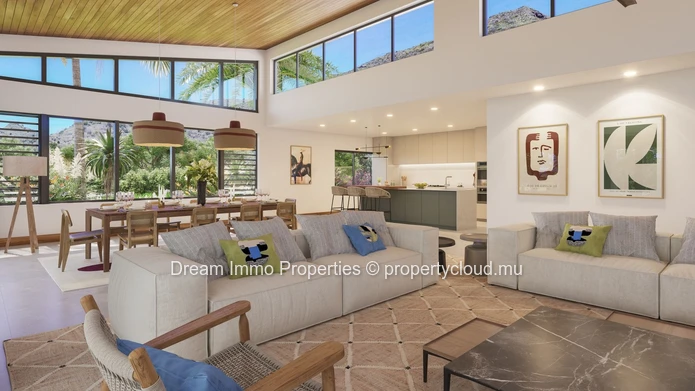 Unique 6-Bedroom Villas In A Resort With Stunning Mountain Views In Tamarin – Mauritius