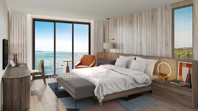 Beach Access! Stunning 1-Bedroom Apartment Facing The Sea In Black River – Mauritius