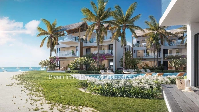 Sublime 1-bedroom apartment overlooking the sea & marina in Black River - Mauritius