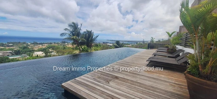 Sea View Duplex Penthouse For Sale In La Tourelle, Tamarin - Mauritius