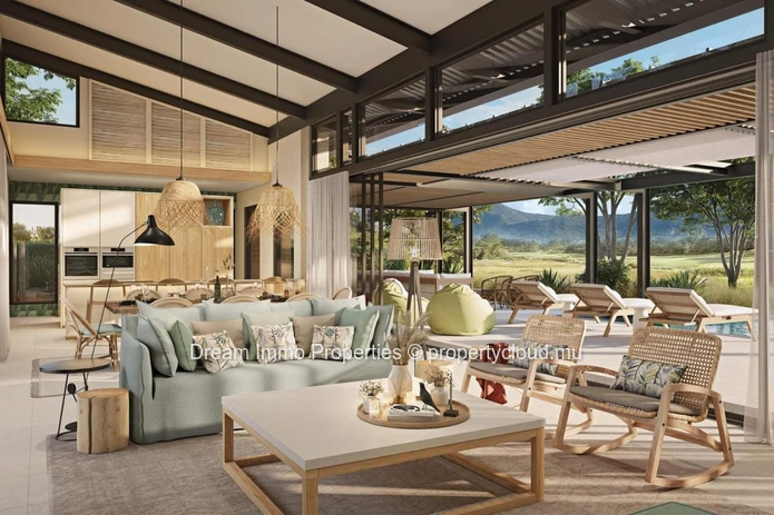 Superbes Villas 3 Ch Sur Un Beau Golf 18 Trous A Riviere Noire - Ile Maurice