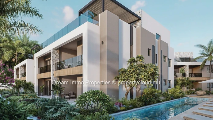 Penthouse De 3 Chambres Avec Magnifique Vue Mer & Acces A La Plage De Tamarin - Ile Maurice