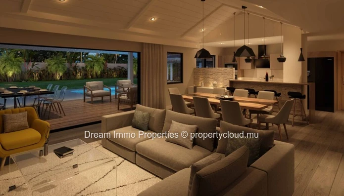 Superb 3 Bedroom Villa With Private Swimming Pool 50 Meters From The Sea - Mauritius
