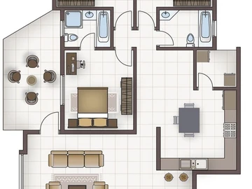 3 Bedroom Apartment