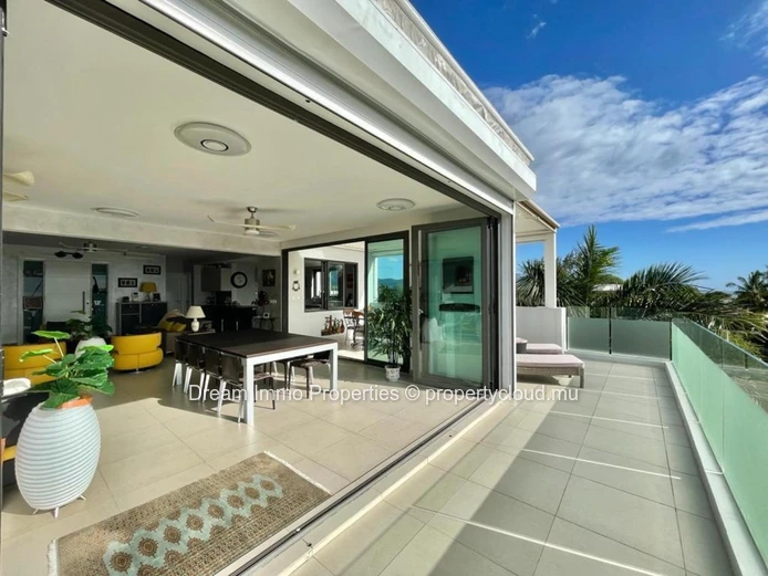 Penthouse Vue Mer A 2 Pas De La Plage De La Preneuse, Tamarin - Ile Maurice