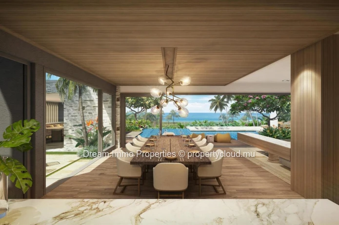 Derniere Villa Disponible Directement Sur Le Lagon Turquoise - Ile Maurice