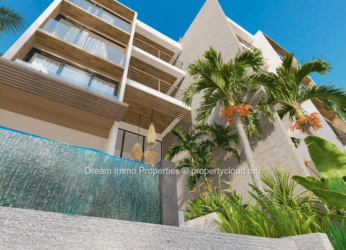 Stunning Sea View! 2 Bedroom Apartments With Private Pool In Pereybere – Mauritius