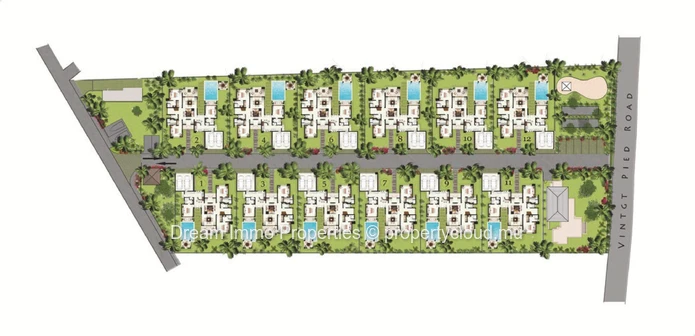 For Sale Superb Land With Real Estate Project Of 12 Villas In Grand Baie - Mauritius