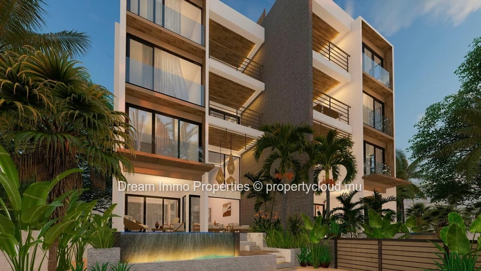 Stunning Sea View! 2 Bedroom Apartments With Private Pool In Pereybere – Mauritius