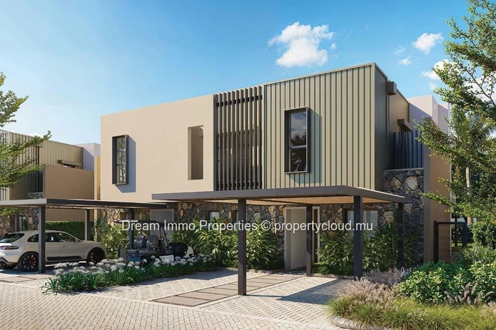 Beautiful Modern 3-Bedroom Villas In A Residence With Access To The Beach, Golf Course & Hotel – Mauritius