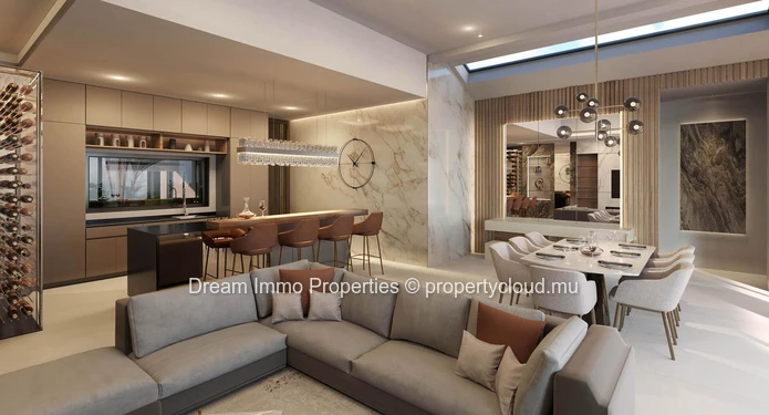 Luxueuses Villas De 3 Chambres A 50 M De La Mer Au Nord De L’Ile Maurice