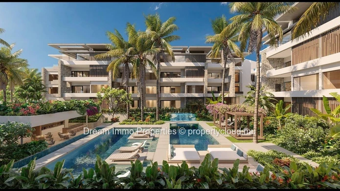 Beau Penthouse 2 Ch Avec Acces Plage Et Services Hôteliers  A Trou Aux Biches – Ile Maurice