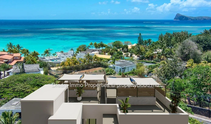 Stunning Sea View! 2 Bedroom Apartments With Private Pool In Pereybere – Mauritius