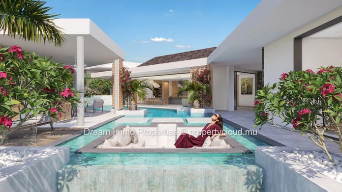 Luxury 4-Bedroom Villa With Partial Sea View & Golf Lifestyle – Bel Ombre, Mauritius